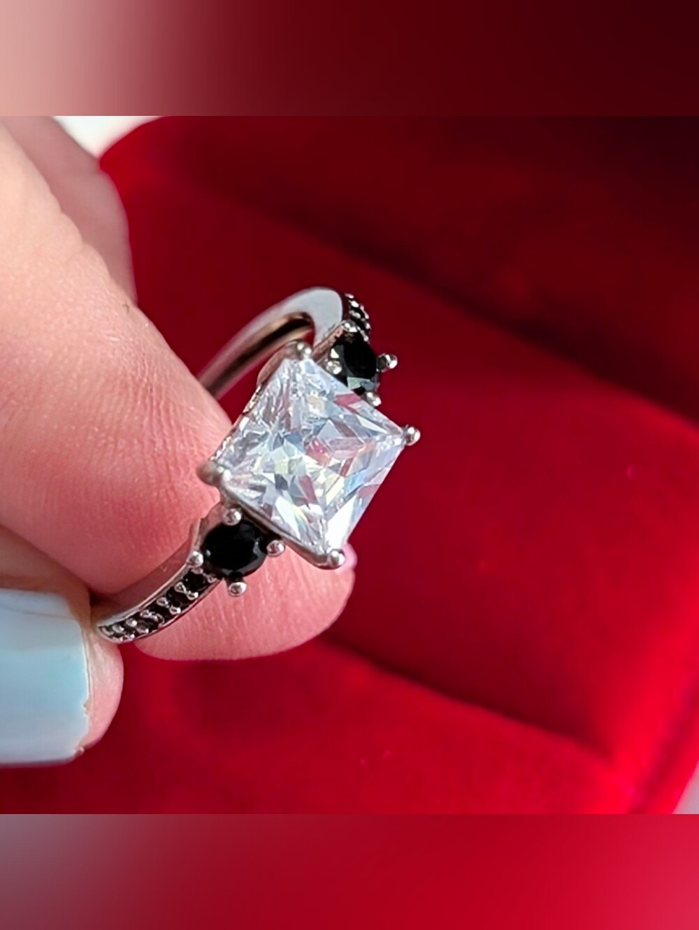 Vintage Elegant Sterling Silver Women's Ring 💍😻 Size 7